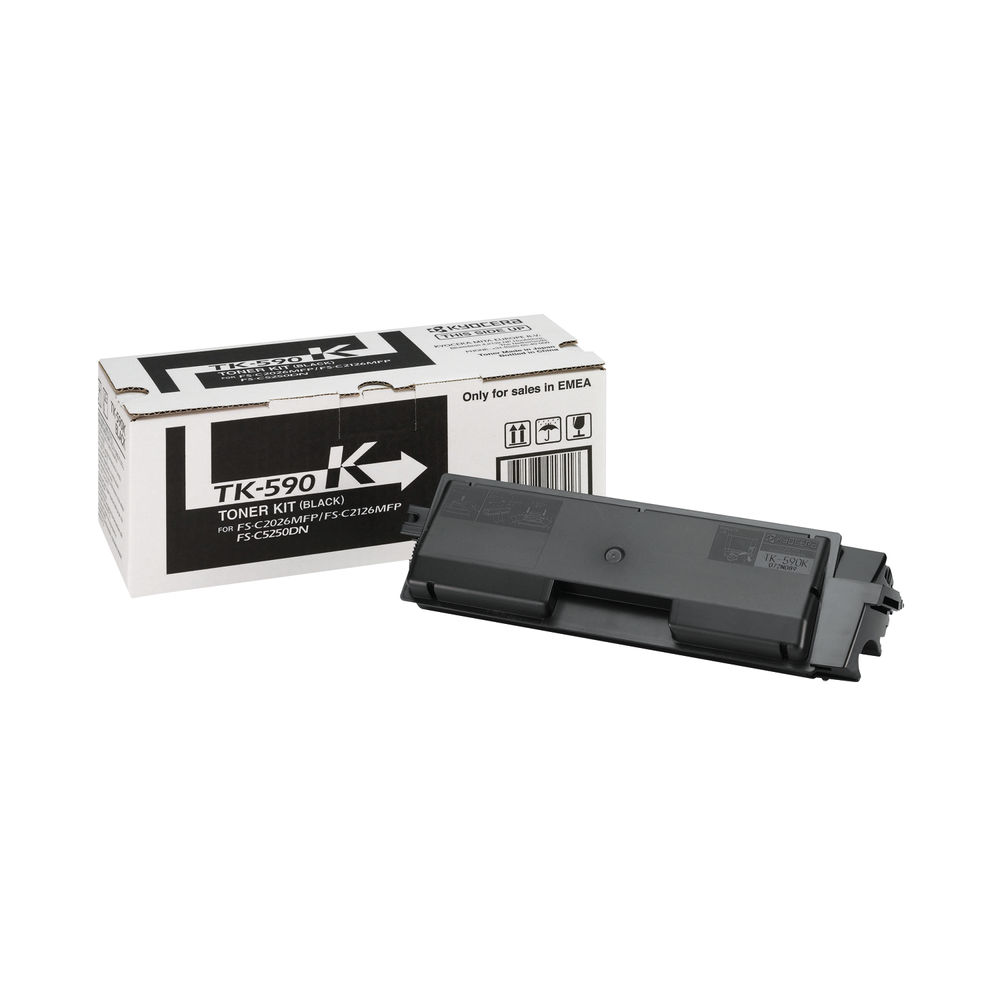 Kyocera TK-590K Black Toner Cartridge