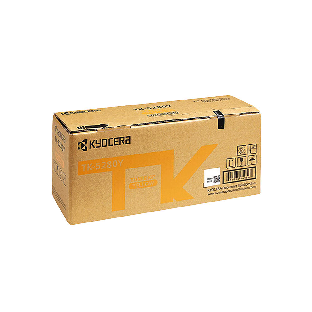 Kyocera Toner Cartridge Yellow TK-5280Y 1T02TWANL0