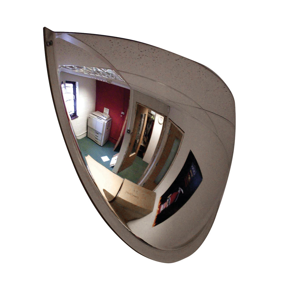 Securikey Convex Half Face Dome Mirror 600 x 300mm M18535H