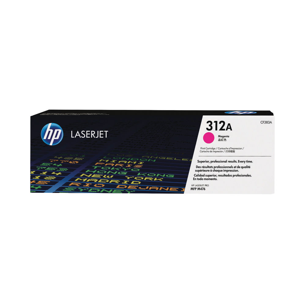 HP 312A Magenta Laserjet Toner Cartridge | CF383A