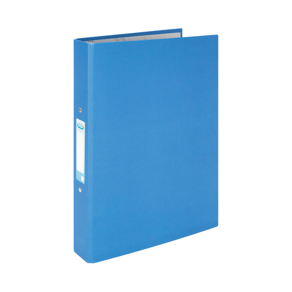 Elba 25mm Ring Binder Paper Over Board A4 Blue (10 Pack) 400033496