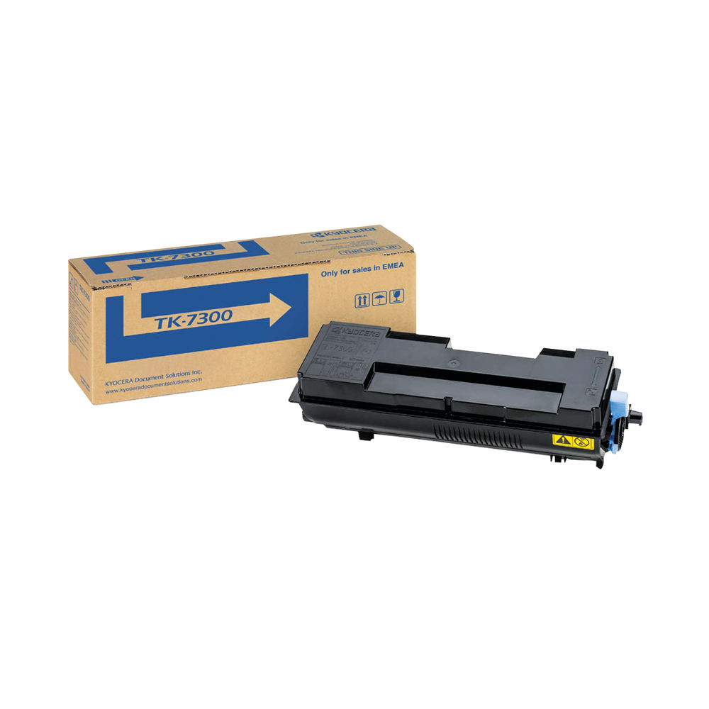 Kyocera Black TK-7300 Toner Cassette (15,000 Page Capacity)