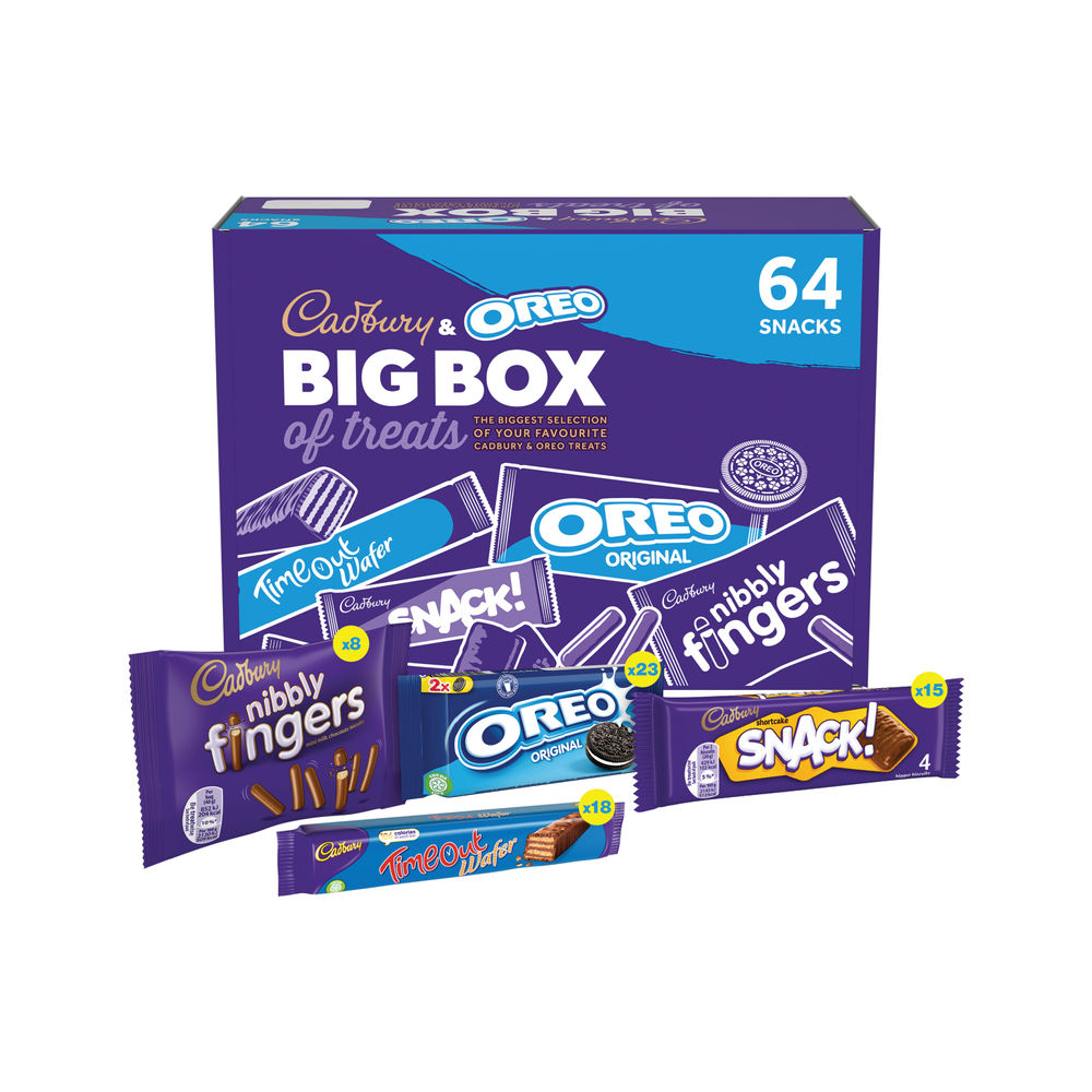 Cadbury Oreo 64 Big Box of Treats 1790g 4303982