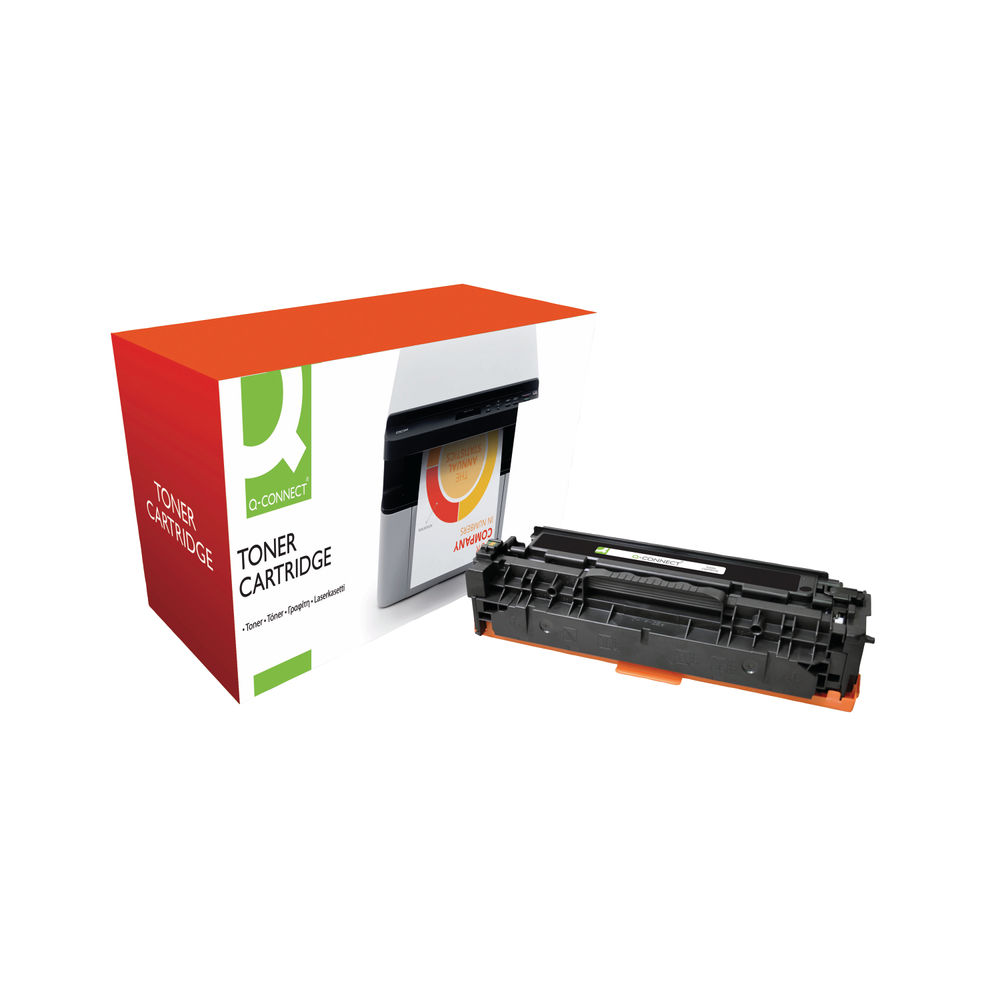 Q-Connect Compatible Solution Canon 718Bk Black Toner Cartridge 2662B002-COMP