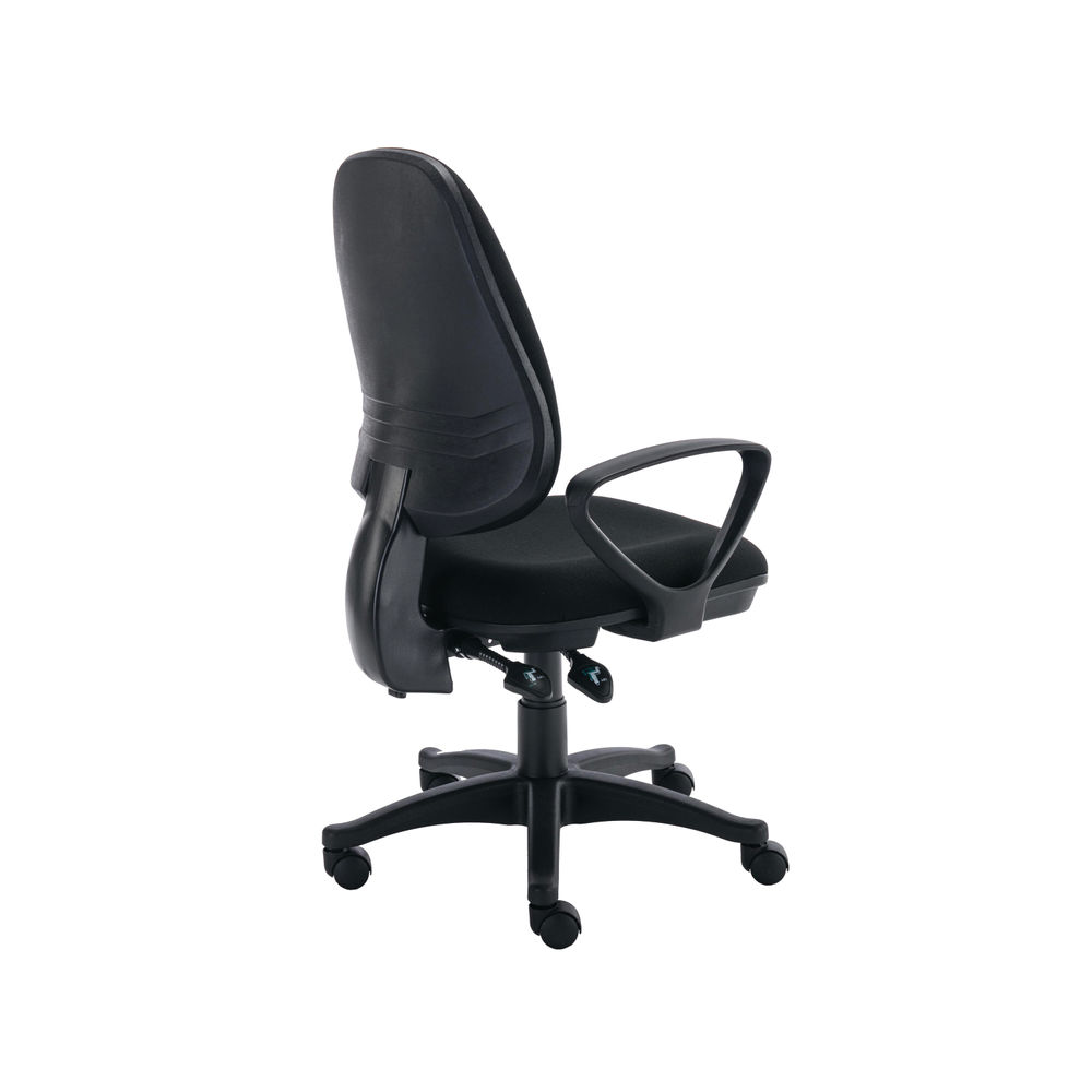 Astin Nesta Operator Chair with Fixed Arms 590x900x1050mm Black