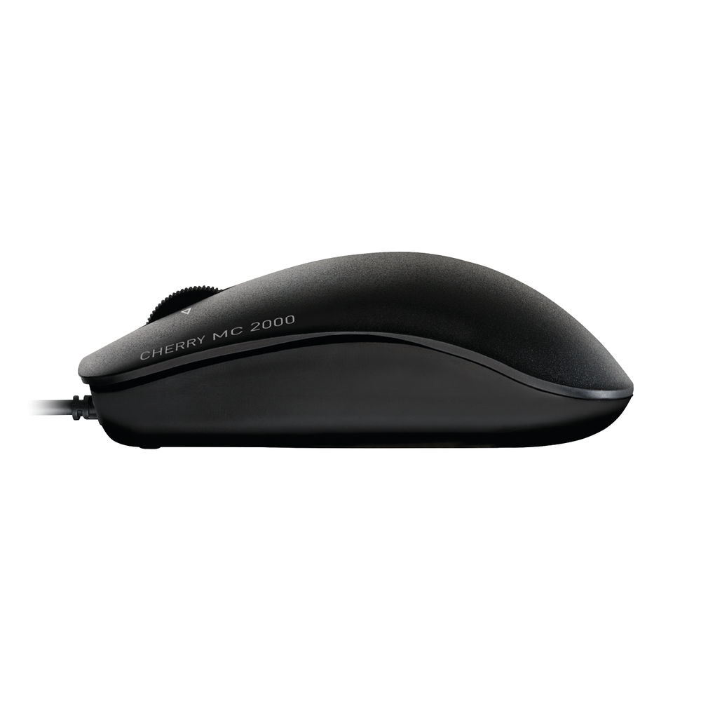 Cherry MC 2000 USB Wired Infra-red Mouse With Tilt Wheel Technology Black