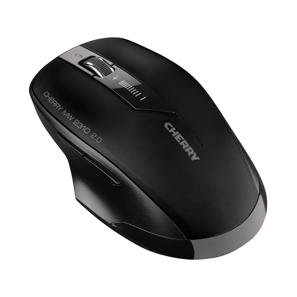 Cherry MW 2310 USB Wireless Optical Mouse 6 Button Black