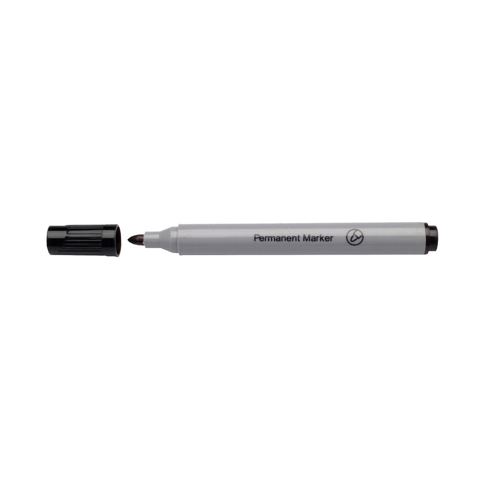 Black Bullet Tip Permanent Marker, Pack of 10 - WX26045A