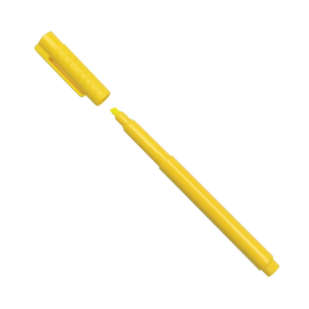 Yellow Highlighter Pens (Pack of 10)