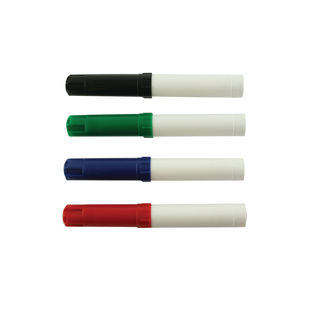 Assorted Flipchart Markers (Pack of 4)