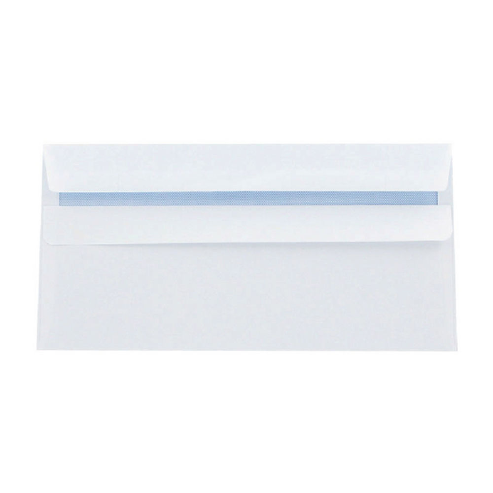 Q-Connect DL Envelopes Wallet Self Seal 120gsm White (Pack of 1000) 81414