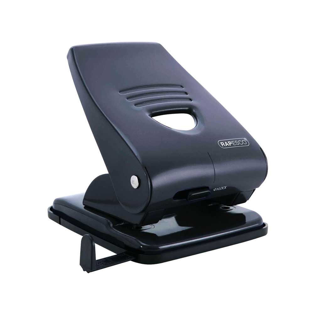 Rapesco 835 Hole Punch Capacity 40 Sheets Black PF800AB1