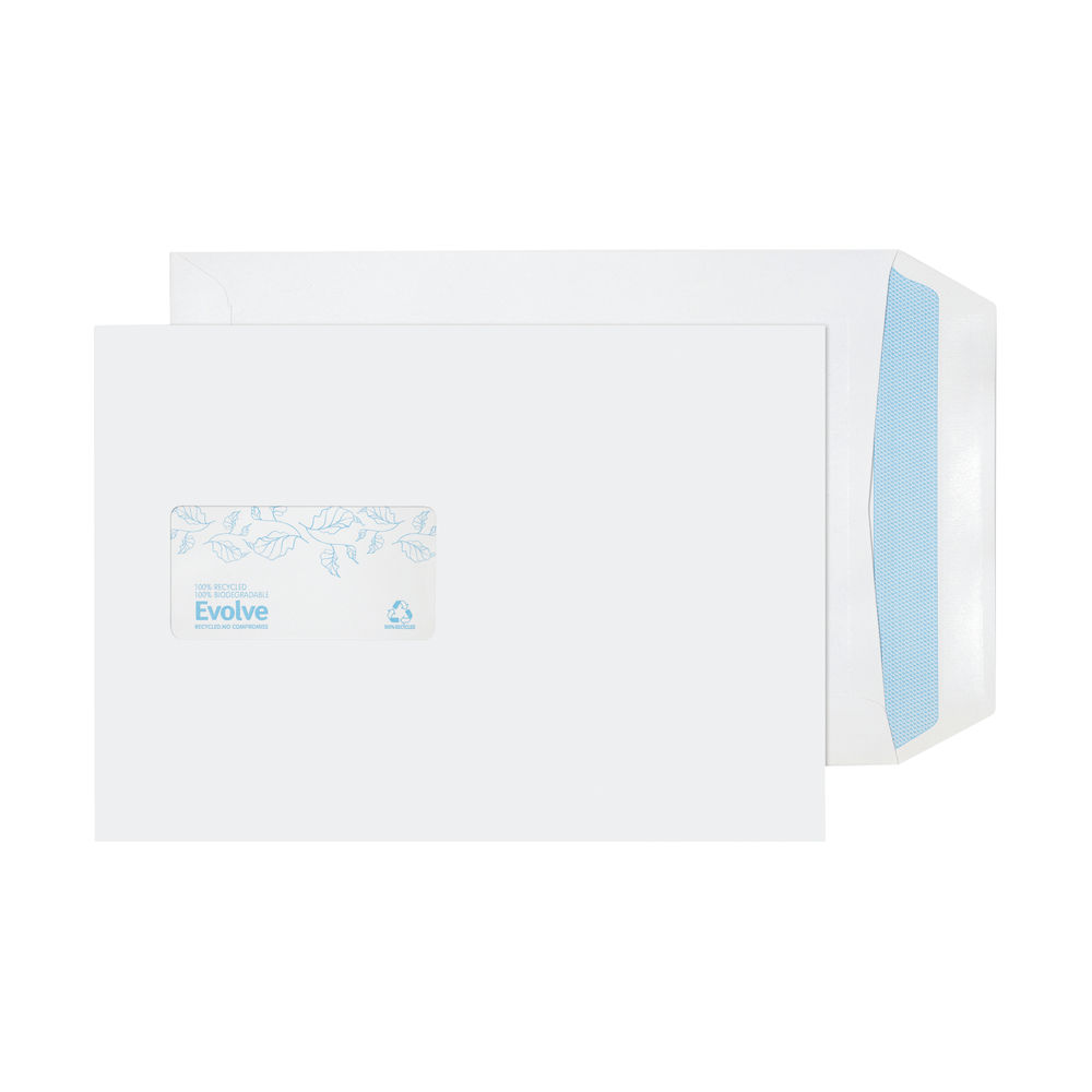 Evolve C5 White Window Recycled Envelopes (Pack of 500)