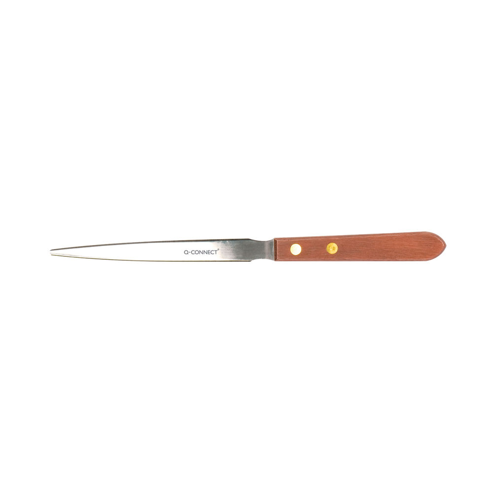 Q-Connect Letter Opener Wooden Handle KF03985