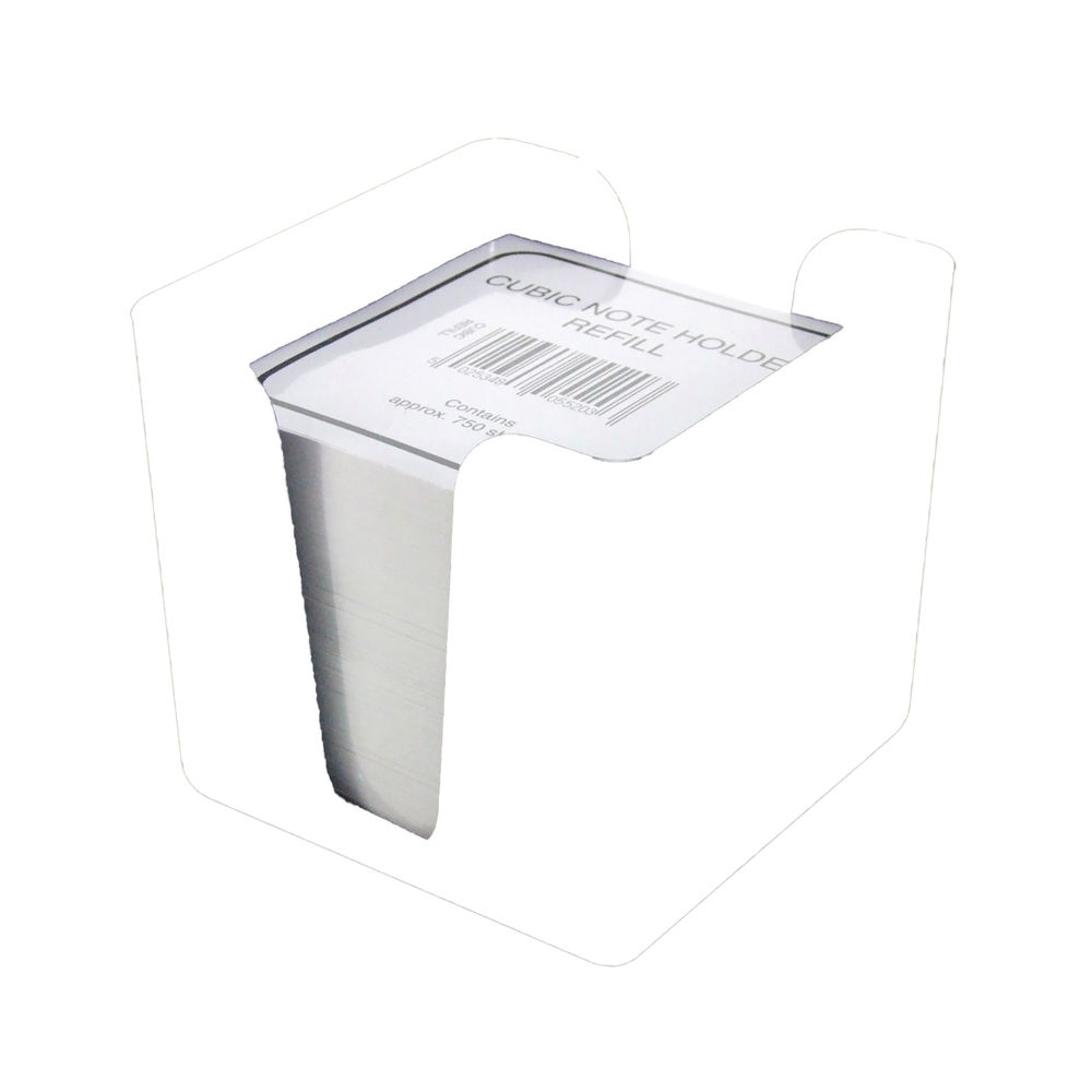 5 Star White Cubic Note Holder | FS677687