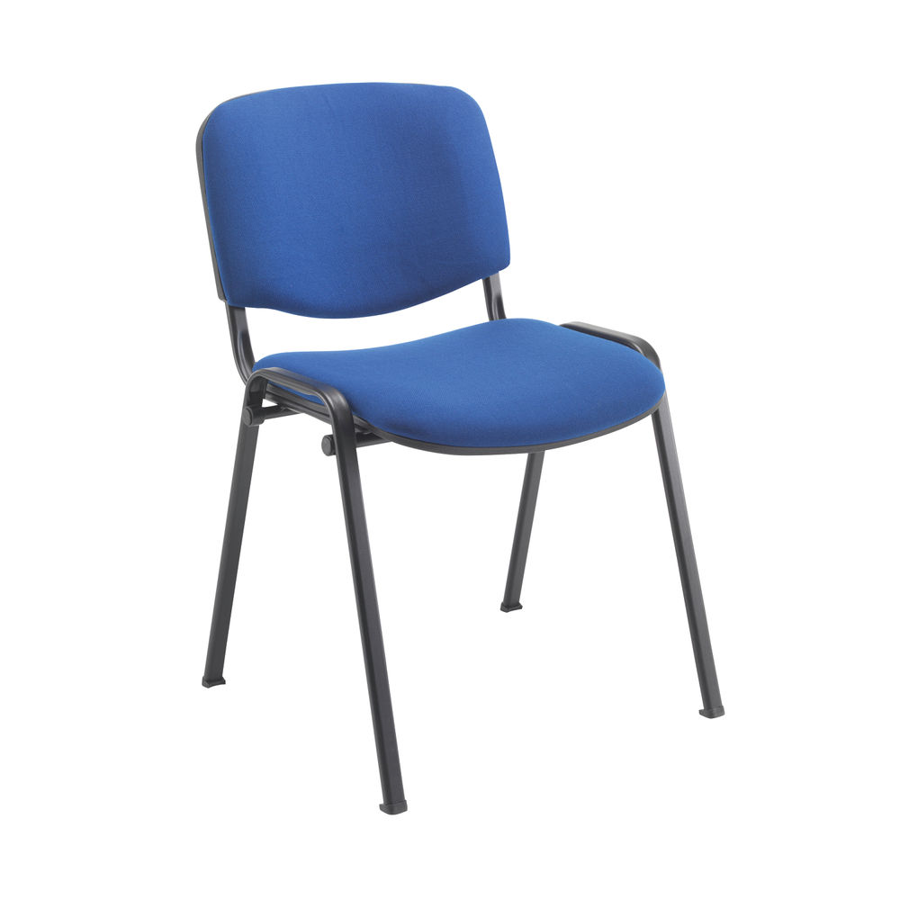 First Ultra Multipurpose Stacking Chair 532x585x805mm Blue KF98504