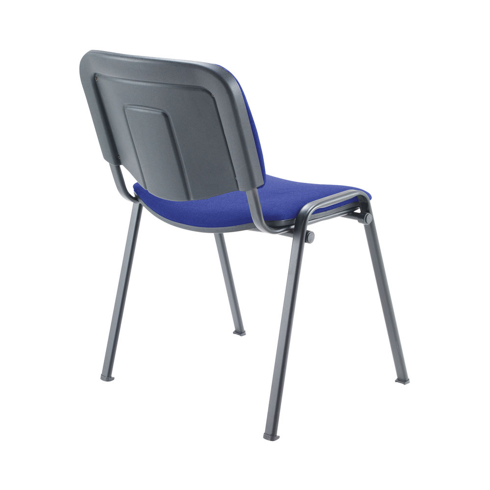 First Ultra Blue/Black Multipurpose Stacker Chair