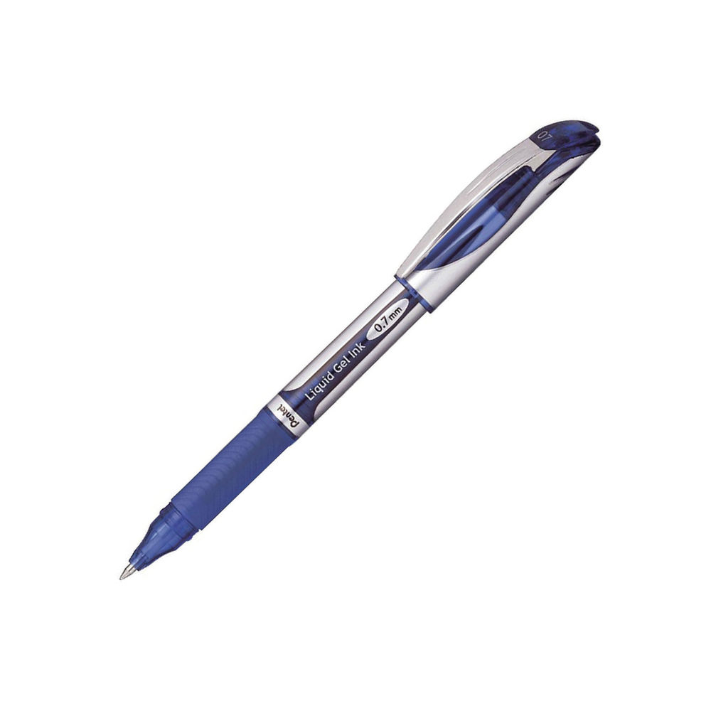 Pentel EnerGel Xm Blue Rollerball Pen (Pack of 12) BL57-C