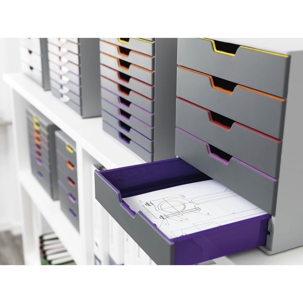 Durable Varicolor 5 Drawer Unit