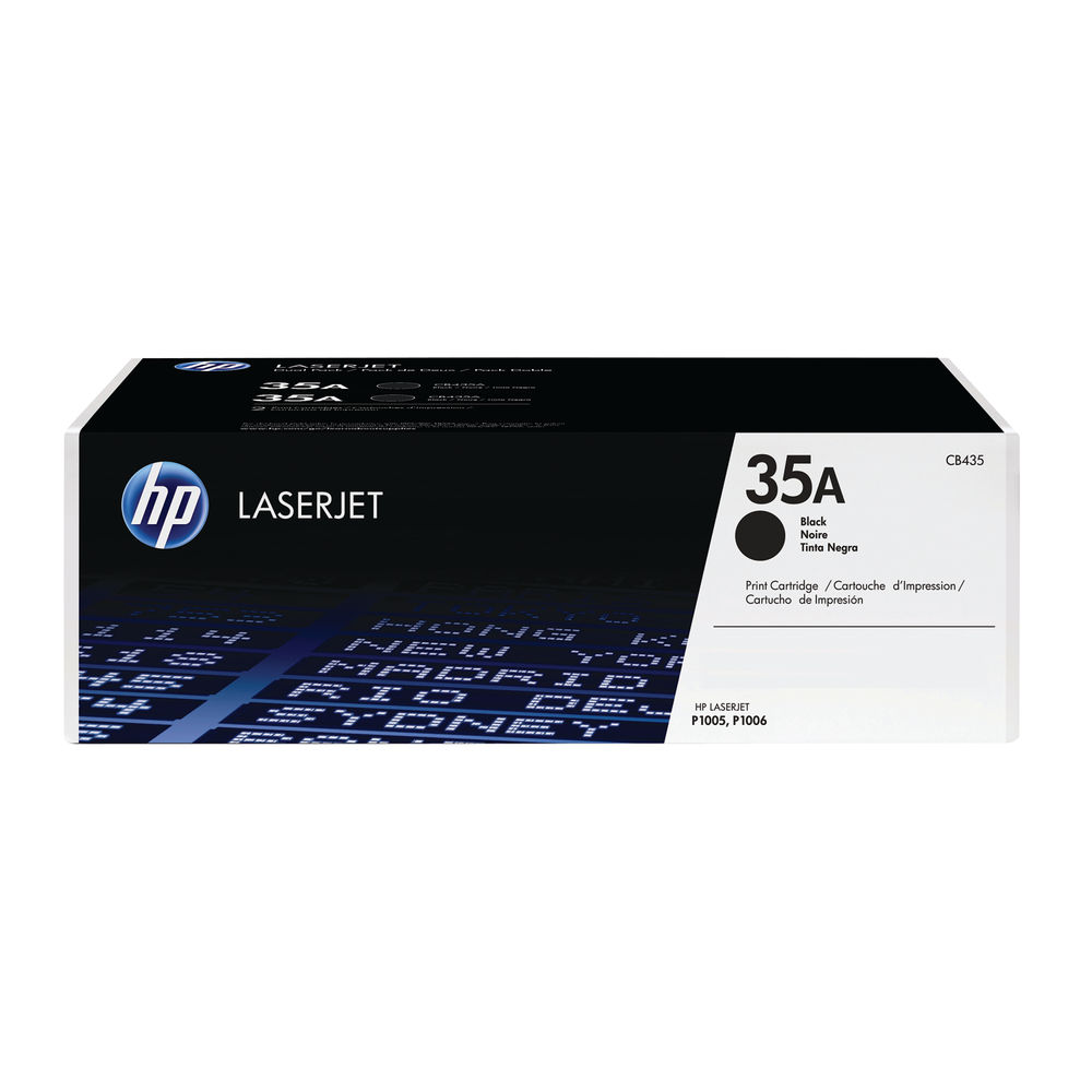 HP 35A LaserJet Toner Cartridge Black CB435A