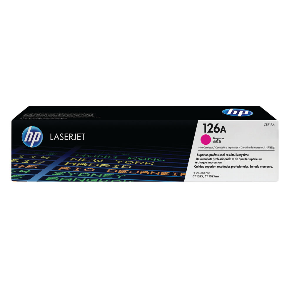 HP 126A Laserjet Toner Cartridge Magenta CE313A