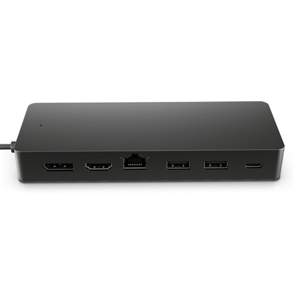 HP Universal USB-C Multiport Hub Docking USB 3.2 Gen 2 (3.1 Gen 2) Type-C Black