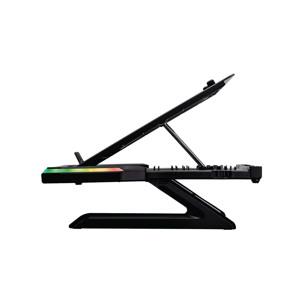 SureFire Portus X1 Gaming Laptop Stand with RGB Adjustable