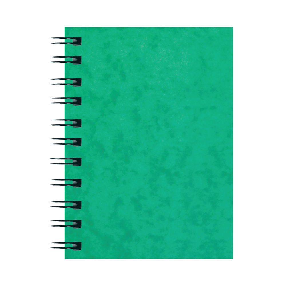 Silvine Luxpad Hardback Wirebound Notebook A6 (Pack of 12) SPA6