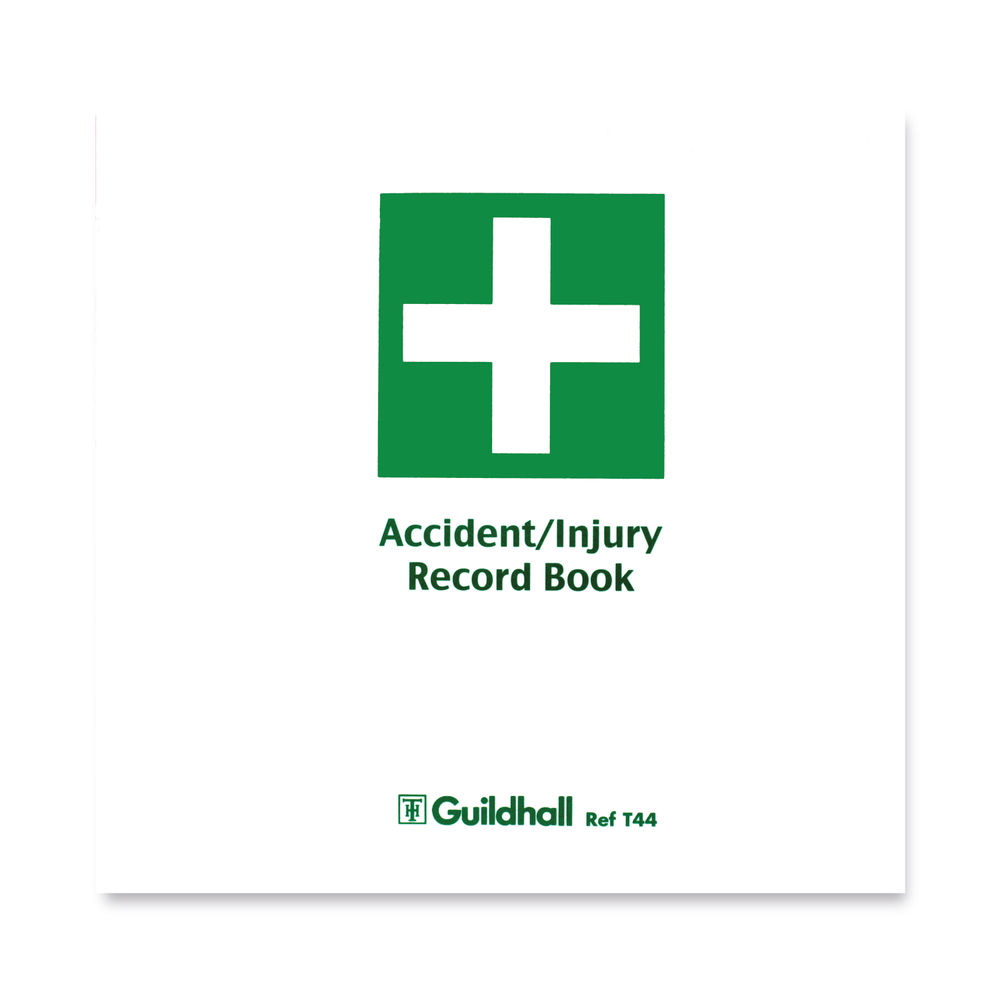 Guildhall Accident and Injury Book Compliant with DPA (Pack of 5) T44