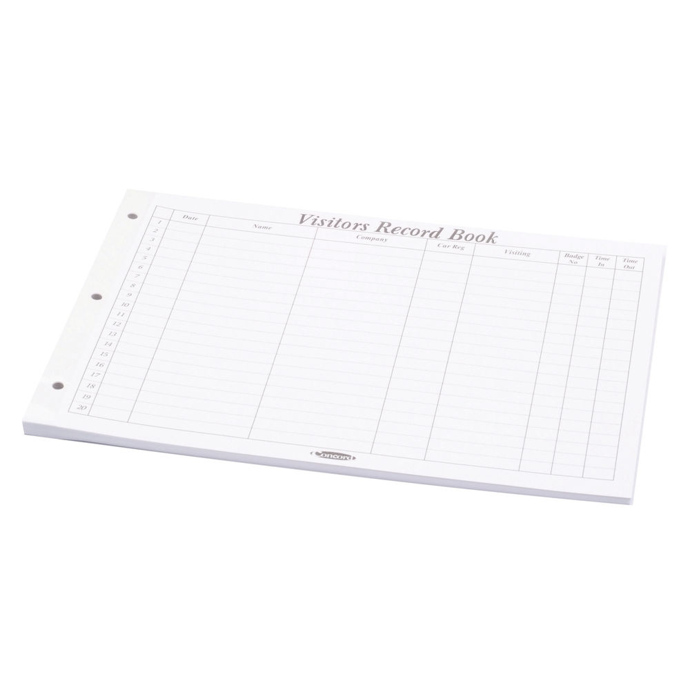 Concord Visitor Book Refill A4 Landscape (Pack of 50) 85801/CD14P