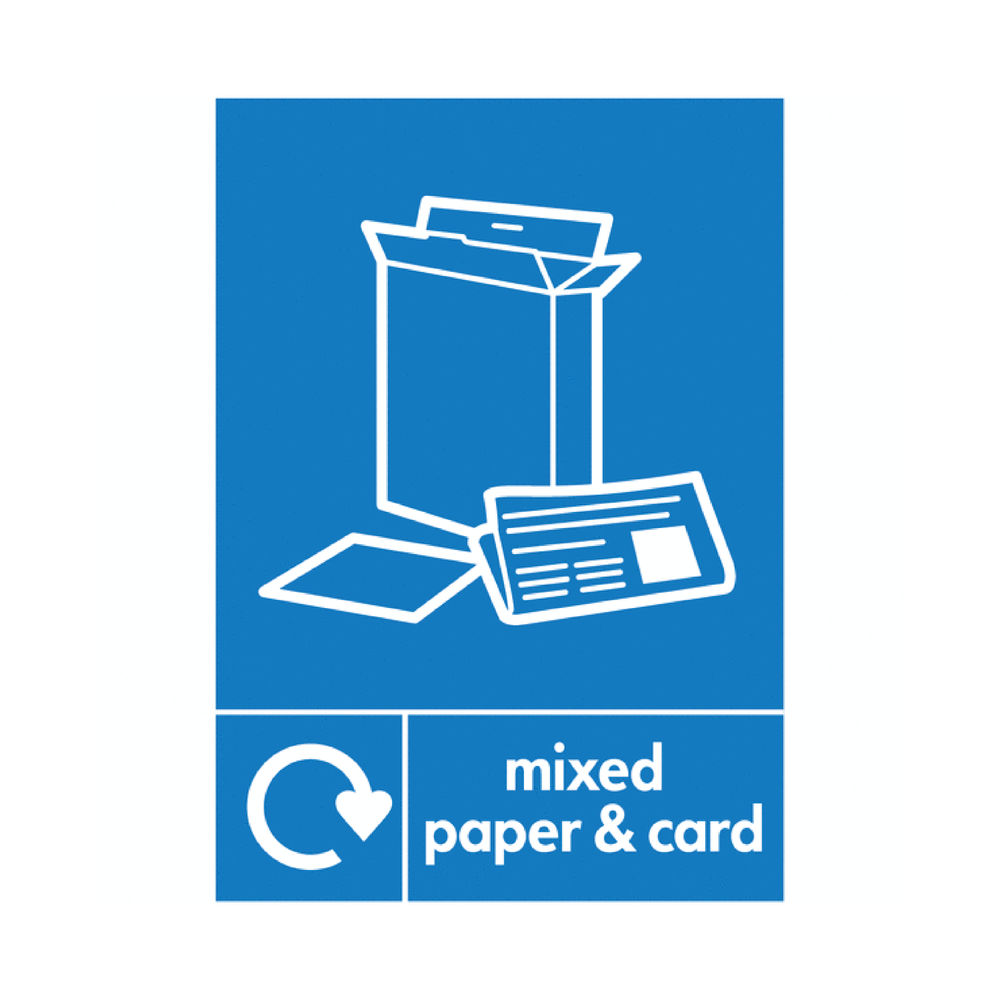 A5 Sign Self Adhesive Mixed Paper and Card (Pack of 5) Y7321006