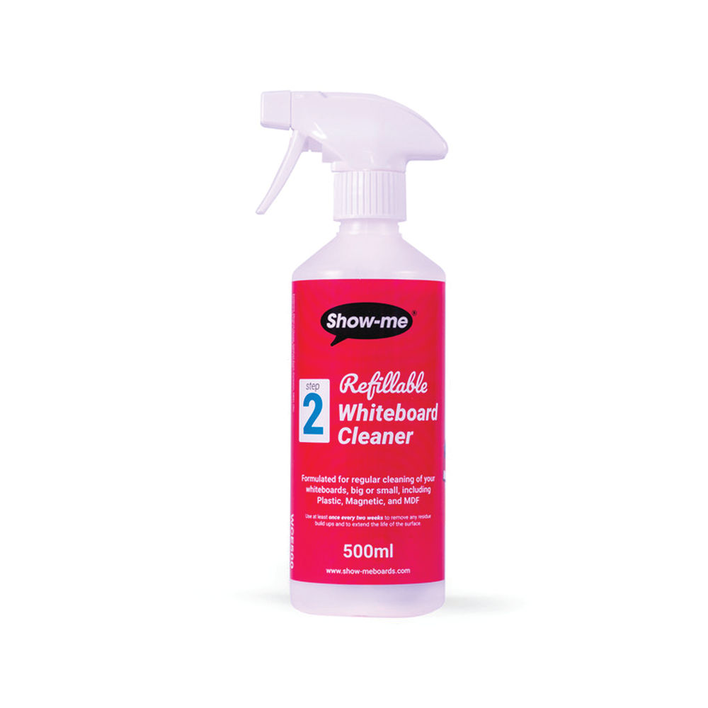 Show-Me Whiteboard Cleaner 500ml WCE500