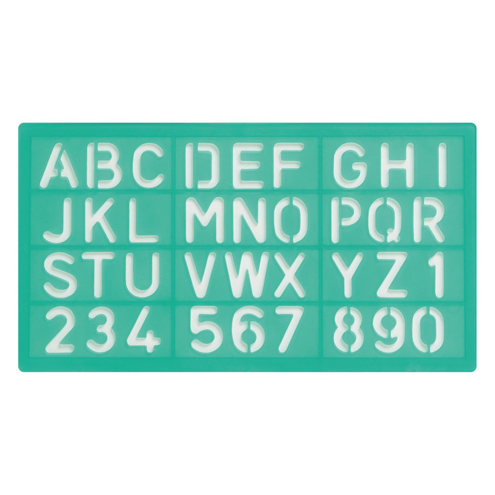 Linex Lettering Stencil Set (Pack of 3)