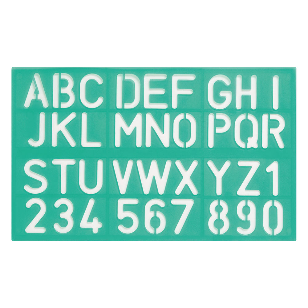 Linex Lettering Stencil Set (Pack of 3)