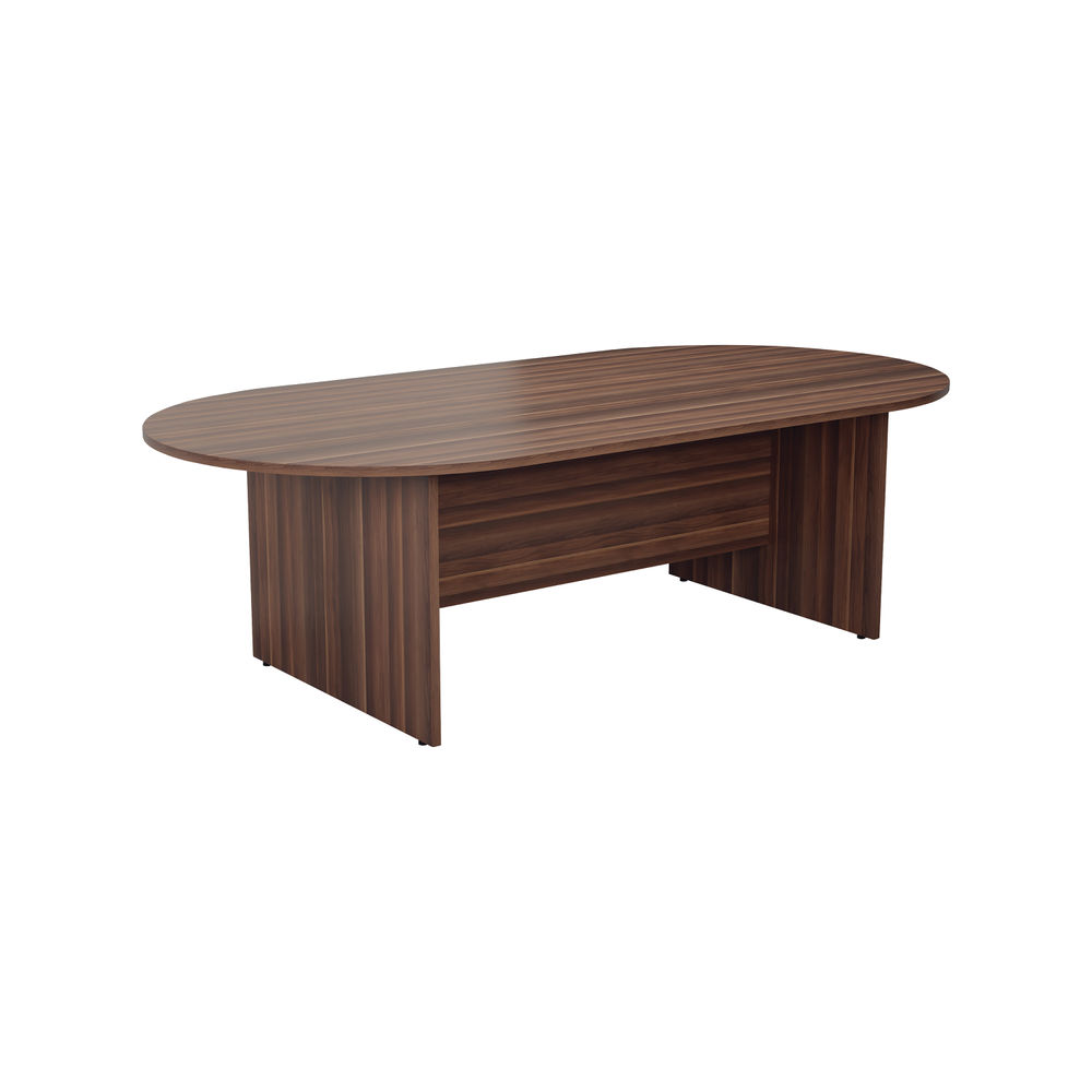 Jemini 2400x1200mm Dark Walnut Meeting Table