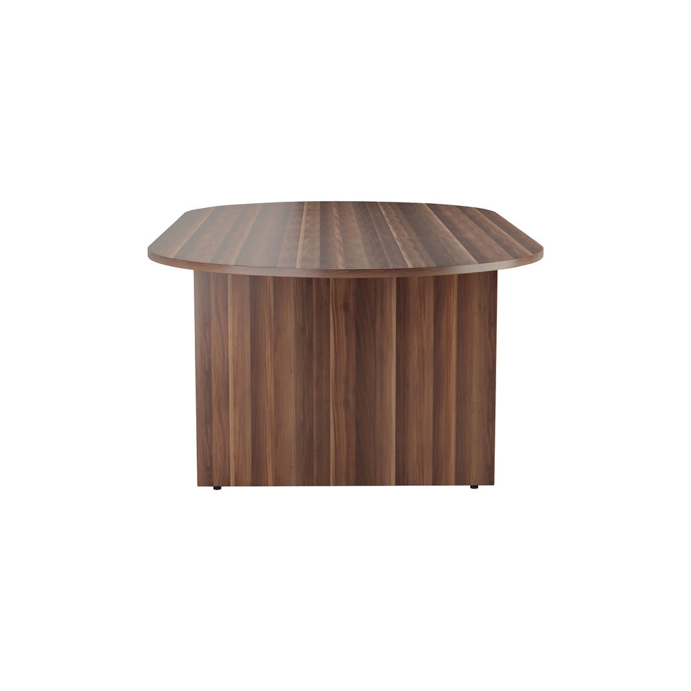 Jemini 2400x1200mm Dark Walnut Meeting Table