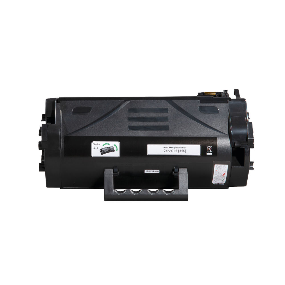 Q-Connect Lexmark 24B6015 Compatible Black Toner 24B6015-COMP