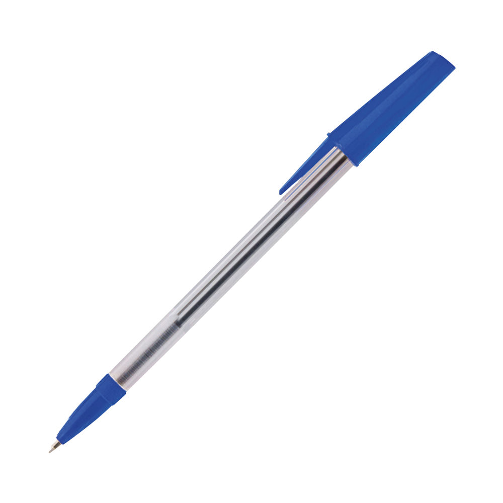 Stylo Stick Blue Medium Ball Point Pen (Pack of 10) - 797503
