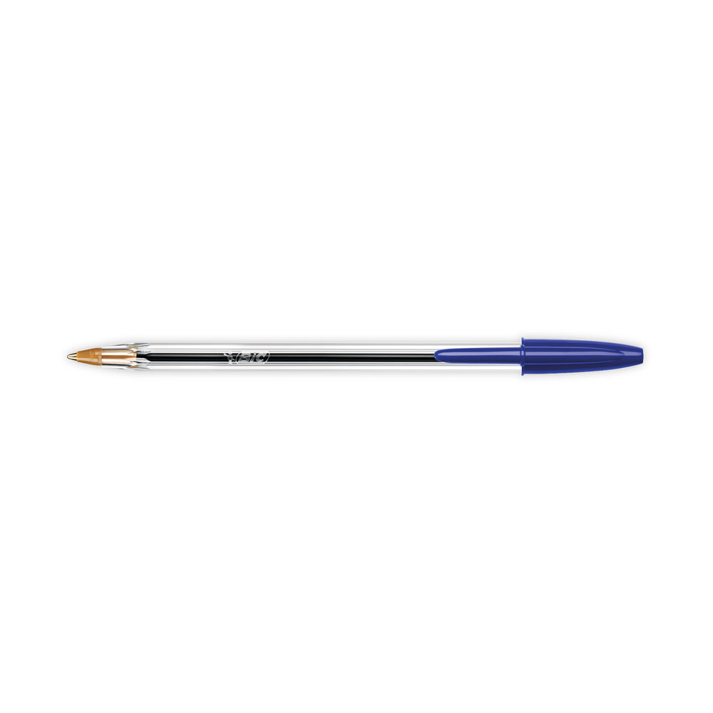 BIC CRISTAL PENS MEDIUM BLUE (PK-50)