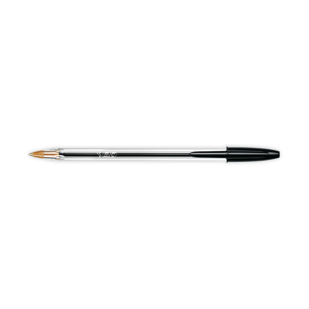 BIC Cristal Black Medium Ballpoint Pen (Pack of 50)