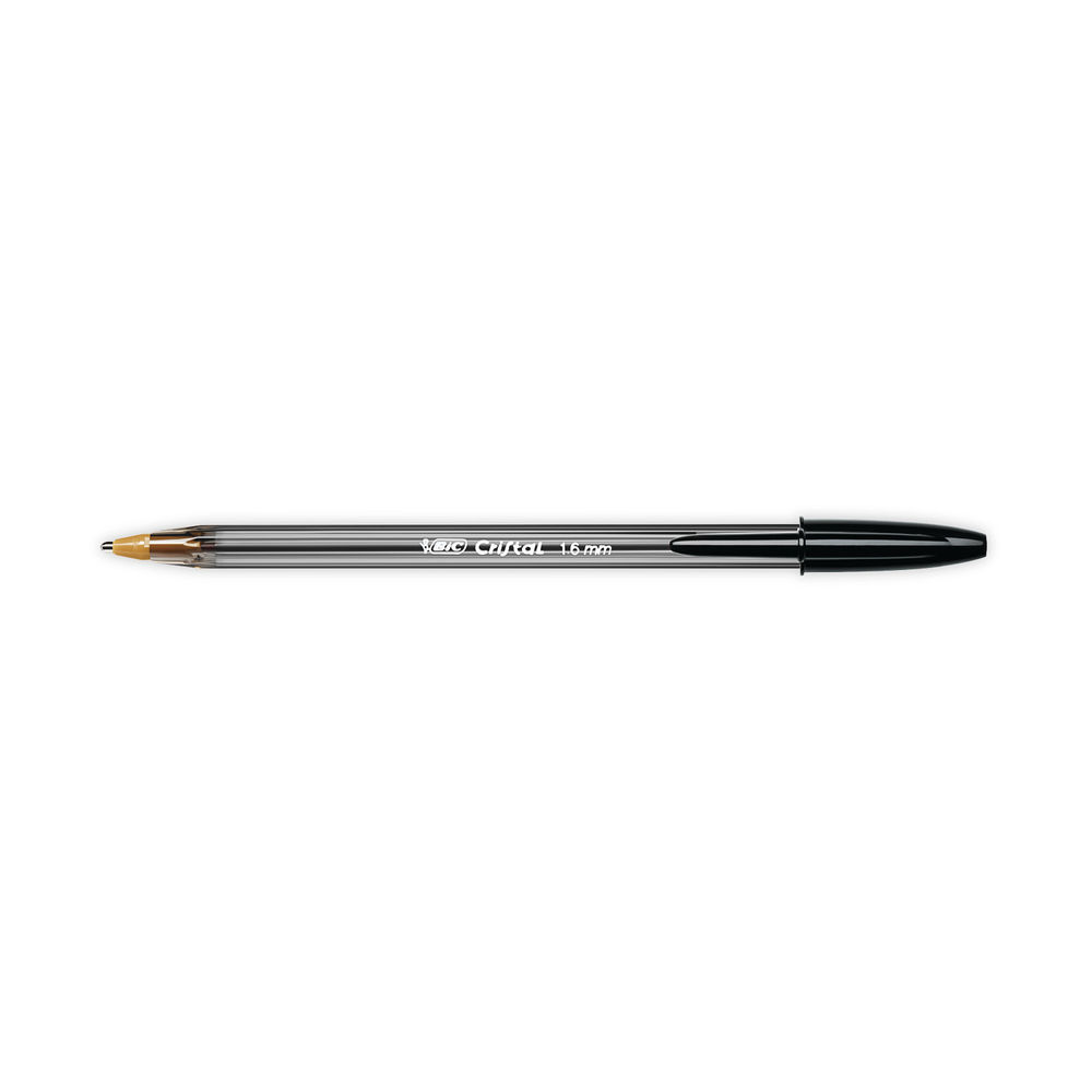 BIC Cristal Ballpoint Pens Black Ink (Pack of 10)