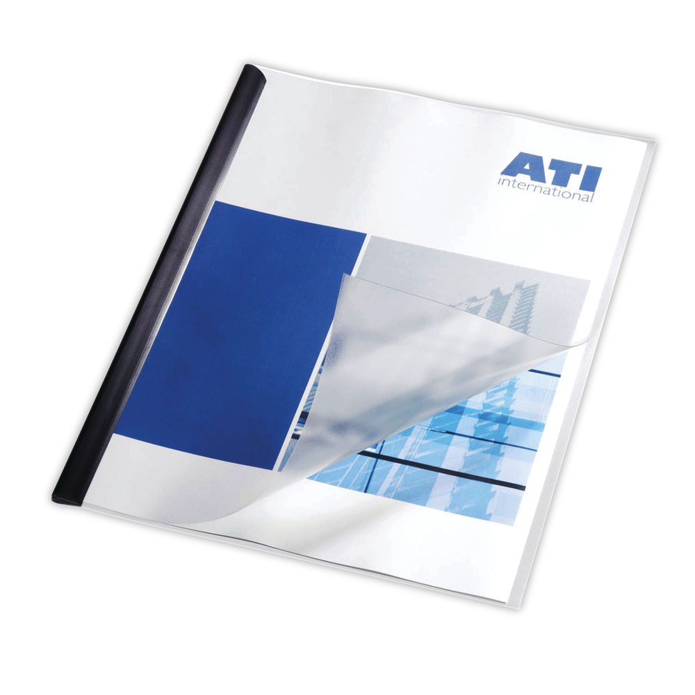 Durable A3/A4 Opaque Gloss Folded Report Covers (Pack of 50)