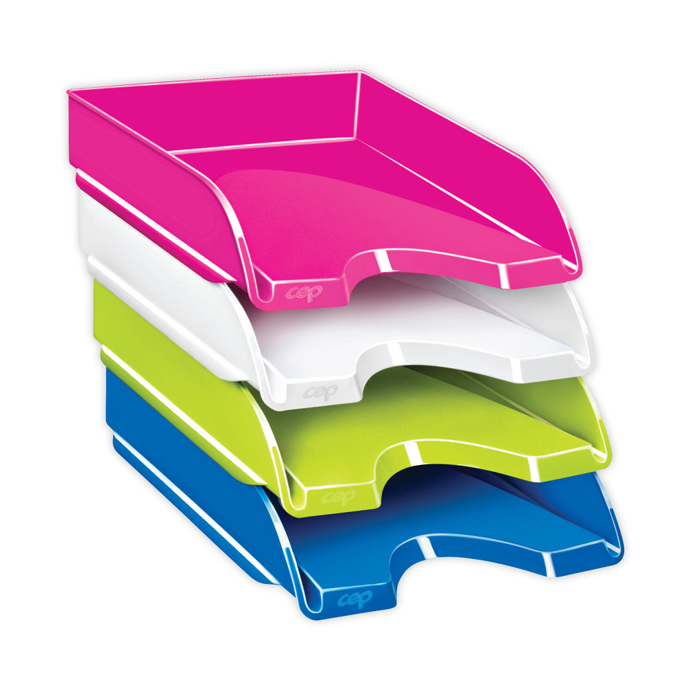 CEP Pro Gloss White Letter Tray