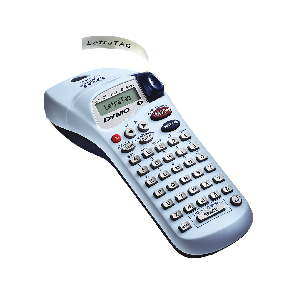 Dymo LetraTag LT XR Handheld Label Maker with ABC Keyboard 2186816