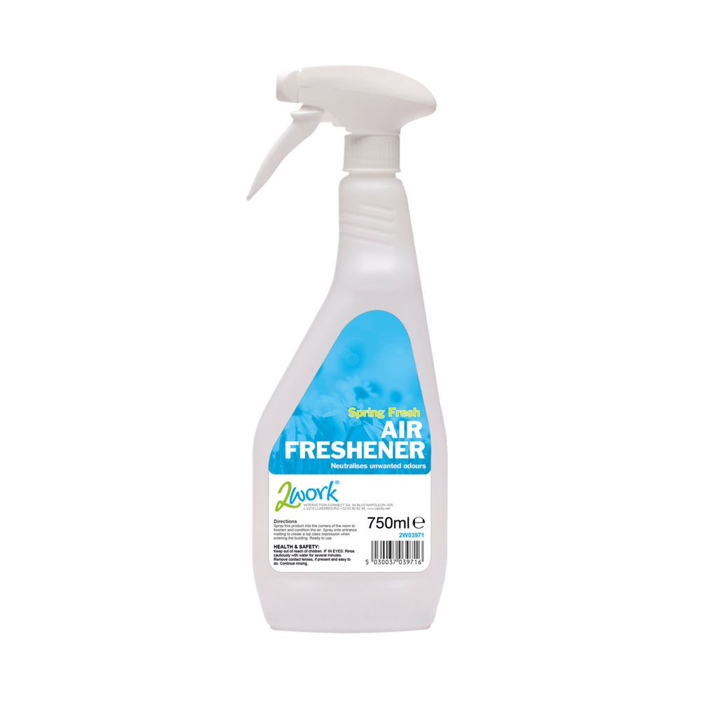 2Work Air Freshener Trigger 750ml 2W04568