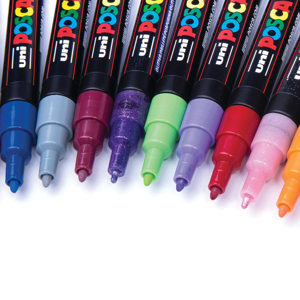 Uni POSCA Marker PC-3M Fine Bullet 8 Set