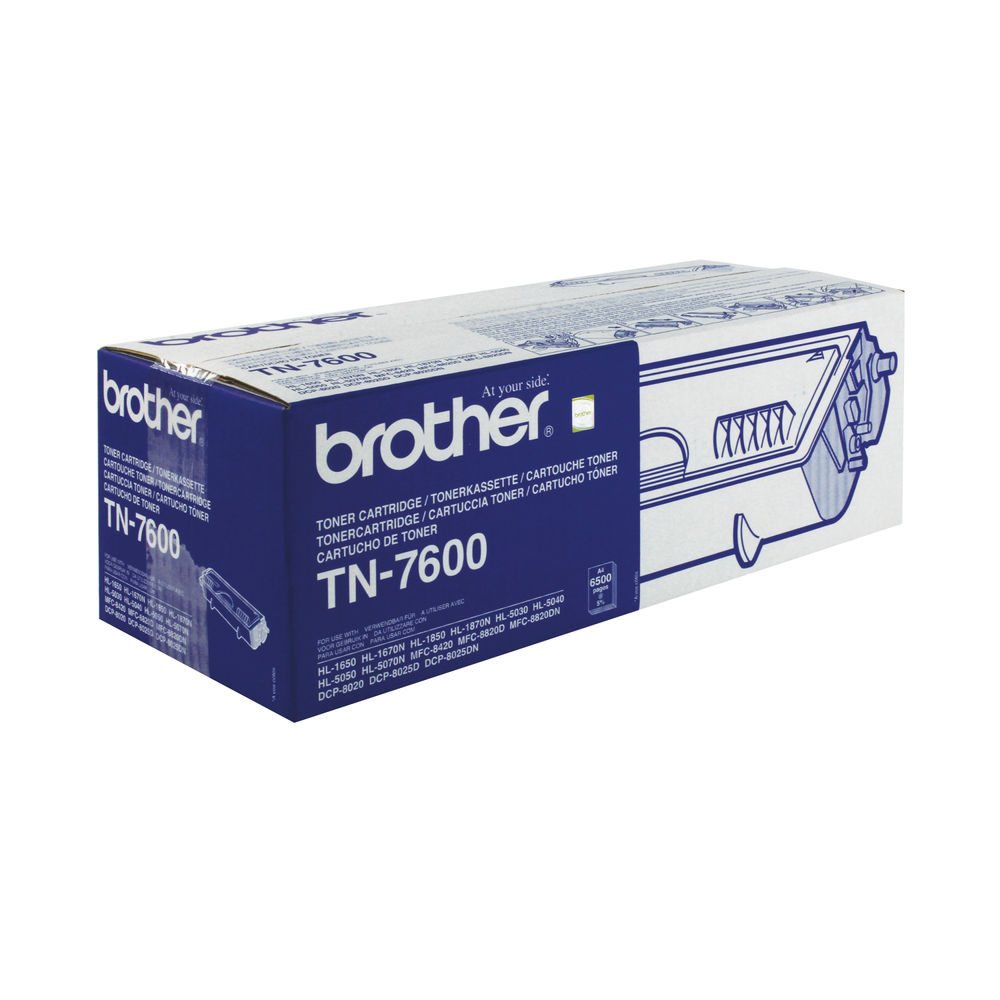 Brother TN-7600 Toner Cartridge High Yield Black TN7600