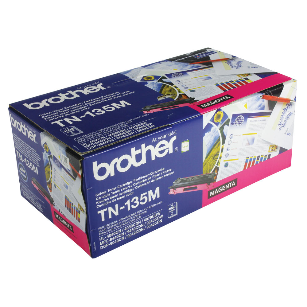 Brother TN135M High Capacity Magenta Toner Cartridge - TN135M