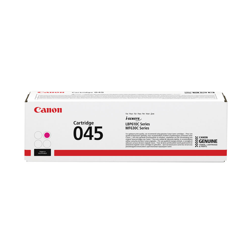 Canon 045 Toner Cartridge Magenta 1240C002