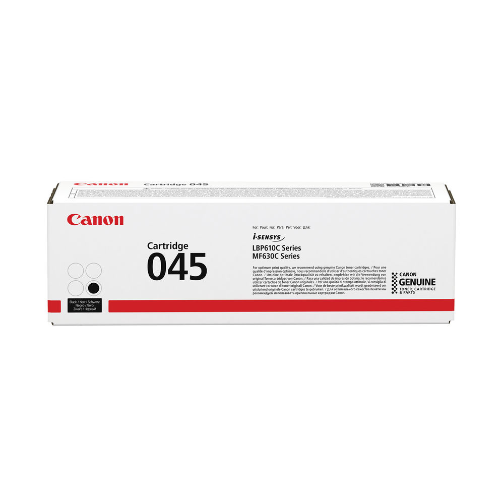 Canon 045 Toner Cartridge Black 1242C002